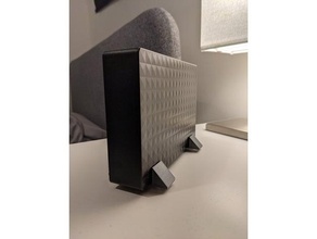 seagate external hard drive stand 3d print model - Mito3D