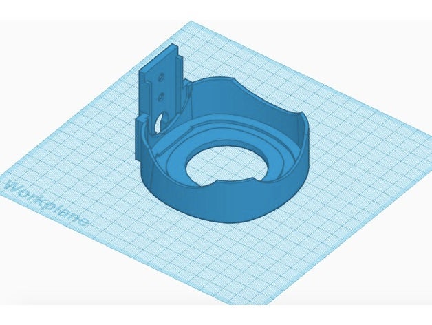 deco m4 - tp-link holder wifi mount 3D print model - Mito3D
