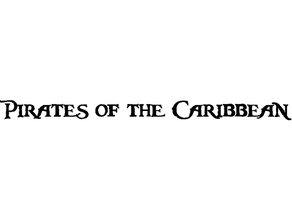 Piraten Karibik Logo 3d print model - Mito3D