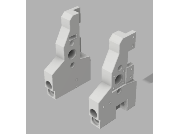 dremel cnc x-carriage redesign 3D print model - Mito3D