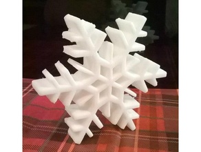 christmas snowflake soap mold bathroom crimbo festive mould xmas 3d print model - Mito3D