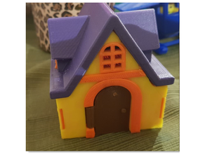 hayvan geçit ev yeniden düzenleme renk 3d print model - Mito3D