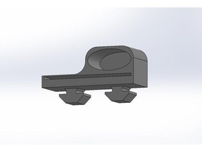 ender 3 & pro - minimalist scraper holder usb key 3d print model - Mito3D