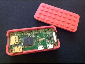 raspberry pi screwless lego case 3d print model - Mito3D