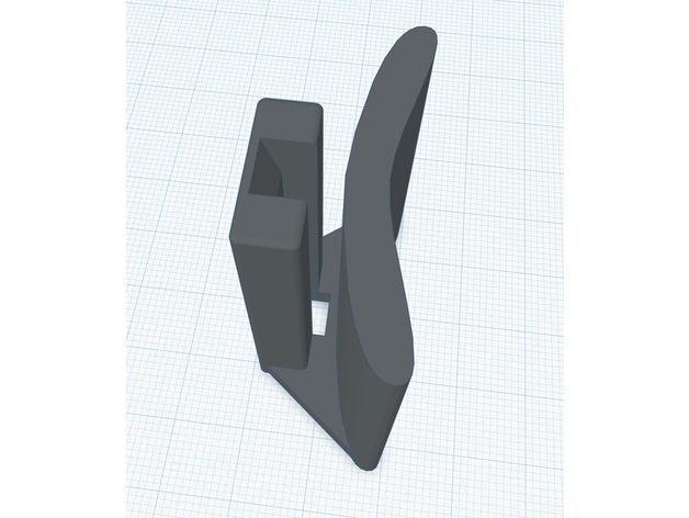flashlight hat cap brim clip holder mount light 3D print model - Mito3D