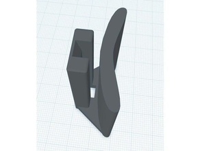 Taschenlampe Hut Deckel Rand Clip Halter Unterstützung montieren Licht 3d print model - Mito3D
