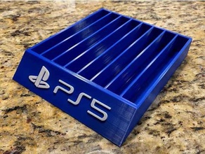 playstation 5 game holder - multiple sizes ps5 3d print model - Mito3D