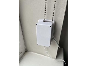motorised blind controller box + wall mount 3d print model - Mito3D