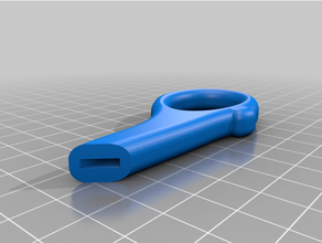 scissors handles 3d print model - Mito3D