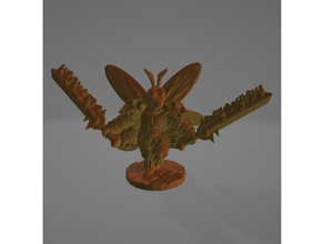 tinderpincher firebug barbarian dnd mini miniature horror insectoid miniatures monster warrior 3d print model - Mito3D