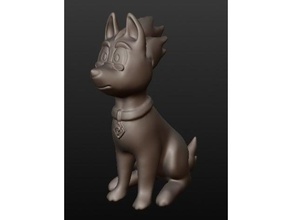 mistero animazione Arthur cane kitsune Lewis cranio teschi vivi 3d print model - Mito3D