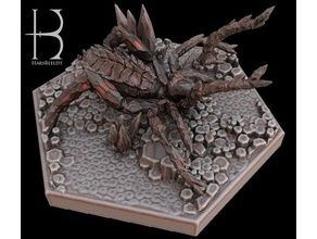 crystal spider 3d print model - Mito3D