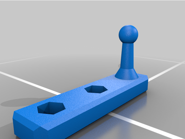 Schraubstock Geschwindigkeit Griff kurt 3D print model - Mito3D