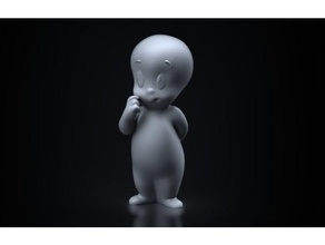 casper amistoso fantasma 3d print model - Mito3D
