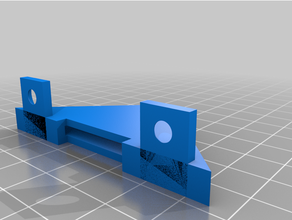 glass rail screw stacked lack 3d print model - Mito3D