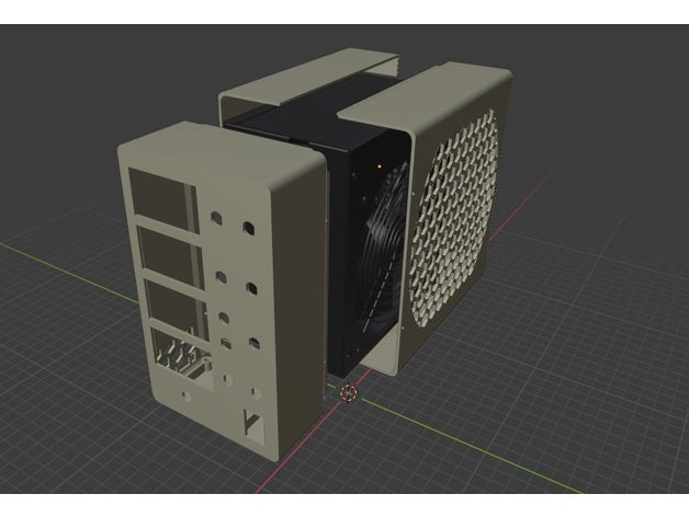 atx powered bancada psu fornecem eletrônicos 3D print model - Mito3D
