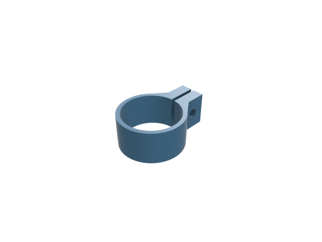 ring clamp 34 hose pipe 3D print model - Mito3D