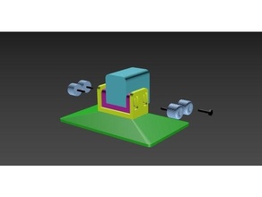 anycubic fotone livellamento staffa livello 3d print model - Mito3D
