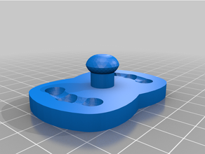 ayarlanabilir açı tekne Balık tutma kamış Kulp destek tune up 3d print model - Mito3D