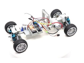 Chassis v20 verbessert Design 3d Drucken rc Wagen Fahrzeug Kit 3d print model - Mito3D