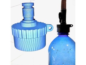 source2pet adaptateur camelbak deuter vessie edc hydratation Katadyn balbuzard animal compagnie source 3d print model - Mito3D