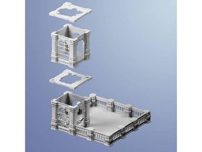 Dicetower Schlachtruf aos ageofsigmar Würfel Turm 3d print model - Mito3D
