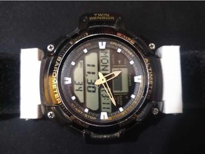 casio sgw-400 kordon ba lant aparat clock saat watch strap 3d print model - Mito3D