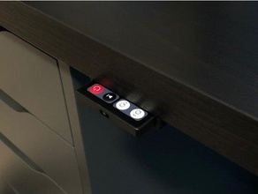 LED éloigné table titulaire soutien monter bande bureau 3d print model - Mito3D