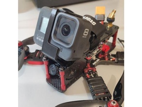 Go Pro héros 8 fpv universel monter 30 35 drone caméra goprohero8 hero8 3d print model - Mito3D