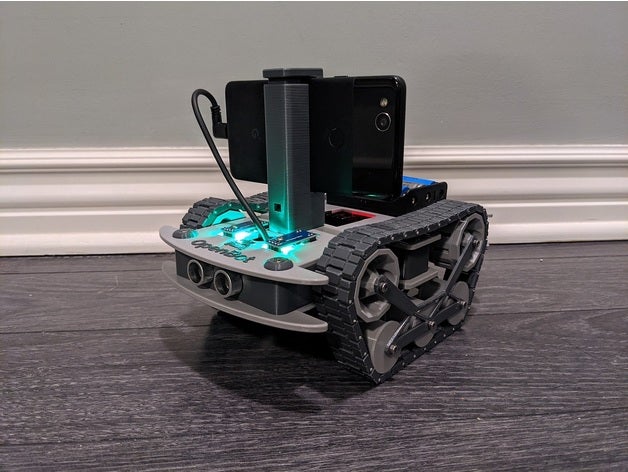 openbot tank tread 3D print model - Mito3D