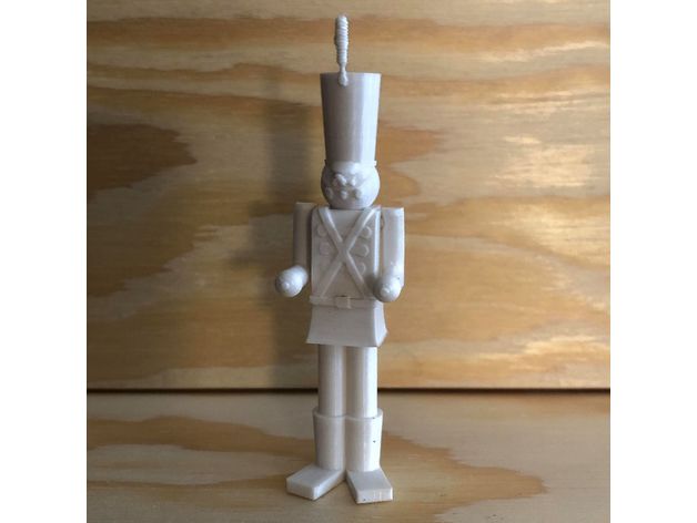 Spielzeug Soldat inspiriert Weihnachten Disney Walzer 3D print model - Mito3D