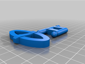 hasayama jeter puzzle ii clé 3d print model - Mito3D