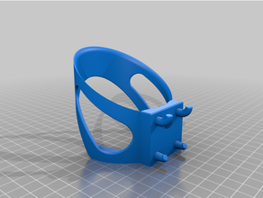 püskürtmek Kulp destek pegboard binmek sprey tenekesi boya 3d print model - Mito3D