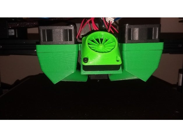 balıkkartalı evrensel hayran kefen 40mm binmek cr10 ender 3 mikroswiss mk8 Sunlu s8 Tronxy 3D print model - Mito3D