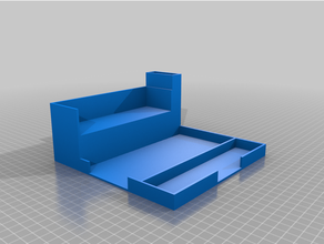 noche estante soporte organizador caddie mesita 3d print model - Mito3D