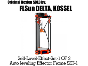 flsun Kossel delta efetor conjuntos 3d impressora flsun3d mini 3d print model - Mito3D