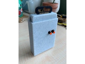sencillo bolsillo operador cubierta carcasa funda arduino caso covid19 po 33 Adolescente Ingenieria 3d print model - Mito3D