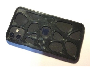 iphone 11 difícil caso funda iphone11 carcasa Iphone telefono 3d print model - Mito3D