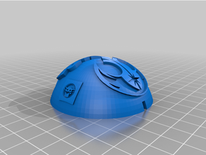 Estrela guerras mole tartaruga 3d print model - Mito3D