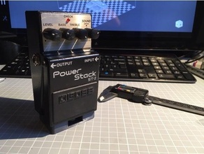 jefe pedal monitor estante soporte 3d print model - Mito3D