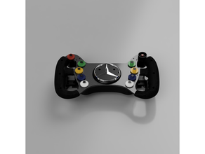 amg gt3 steering wheel fanatec iracing logitech mercedes osw simracing thrustmaster 3d print model - Mito3D