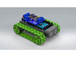smars v01 arduino mega 2560 modular robot 3d print model - Mito3D