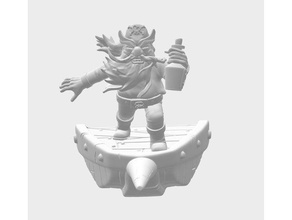 Phantasie Pirat Dagoma Spielzeug Spielzeuge 3d print model - Mito3D