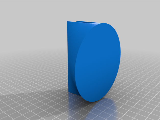 minimal surface holder desk microsoft minimalist orgnizer wood 3D print model - Mito3D