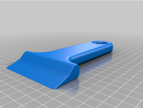 ghiaccio scrapper logo 3d print model - Mito3D