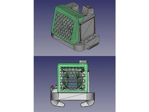 Carcasa Ventilator Satsana Abs ebder 3 v2 3d print model - Mito3D