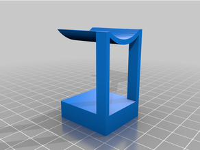 head phone holder table 3d print model - Mito3D