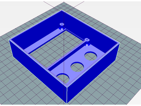 spot welder electronics case 3d print model - Mito3D