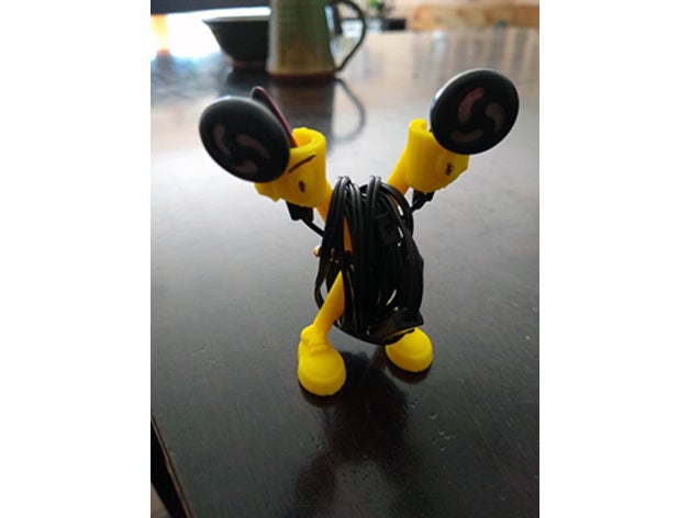 earbud monster 3D print model - Mito3D