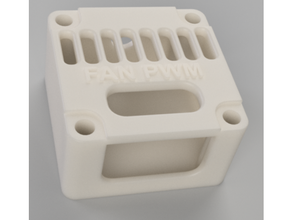 mini dc pwm controller scatola Astuccio guaina fan 3d print model - Mito3D